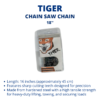 chainsaw chain tiger