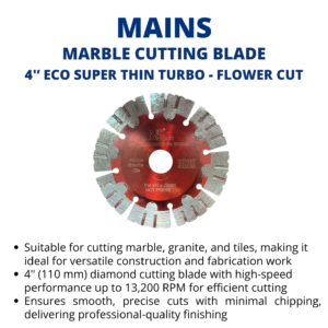mains marble cutting blade