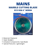 mains marble cutting blade